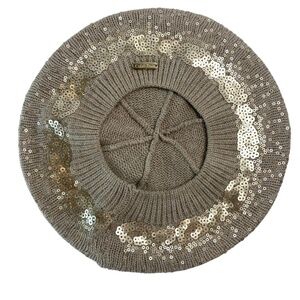 CALVIN KLEIN Beret with sequence 1064 A2KH1328 in Taupe